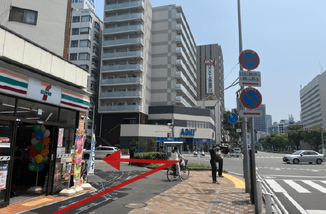 高速神戸駅からのアクセス　8